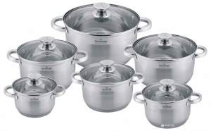 Набор посуды Maxmark 12 предметов (MK-3512B)